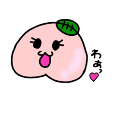 かしわもちくんとさくらもちちゃん | LINEスタンプ | Mochimeba